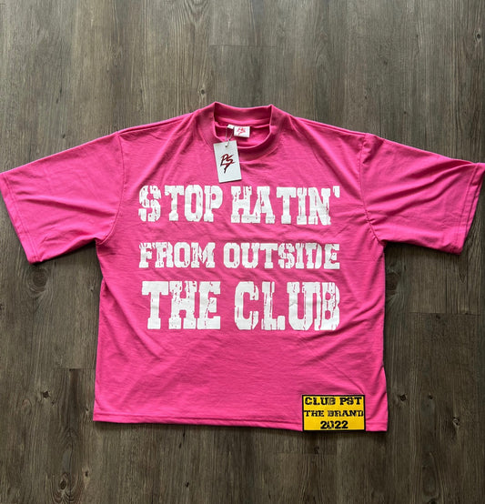 CLUBPST “ Club Tee “ PINK