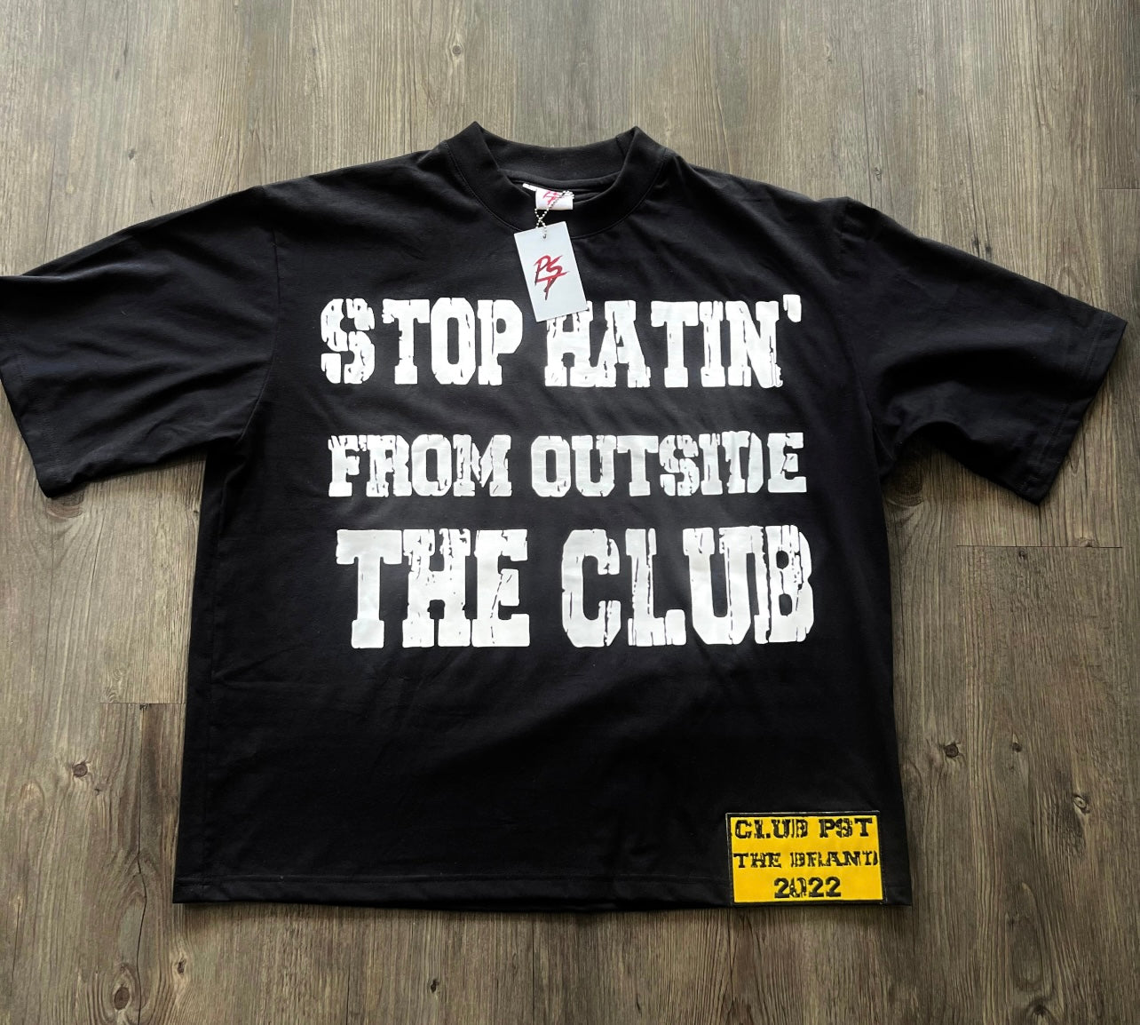 CLUBPST “ Club Tee “ BLACK