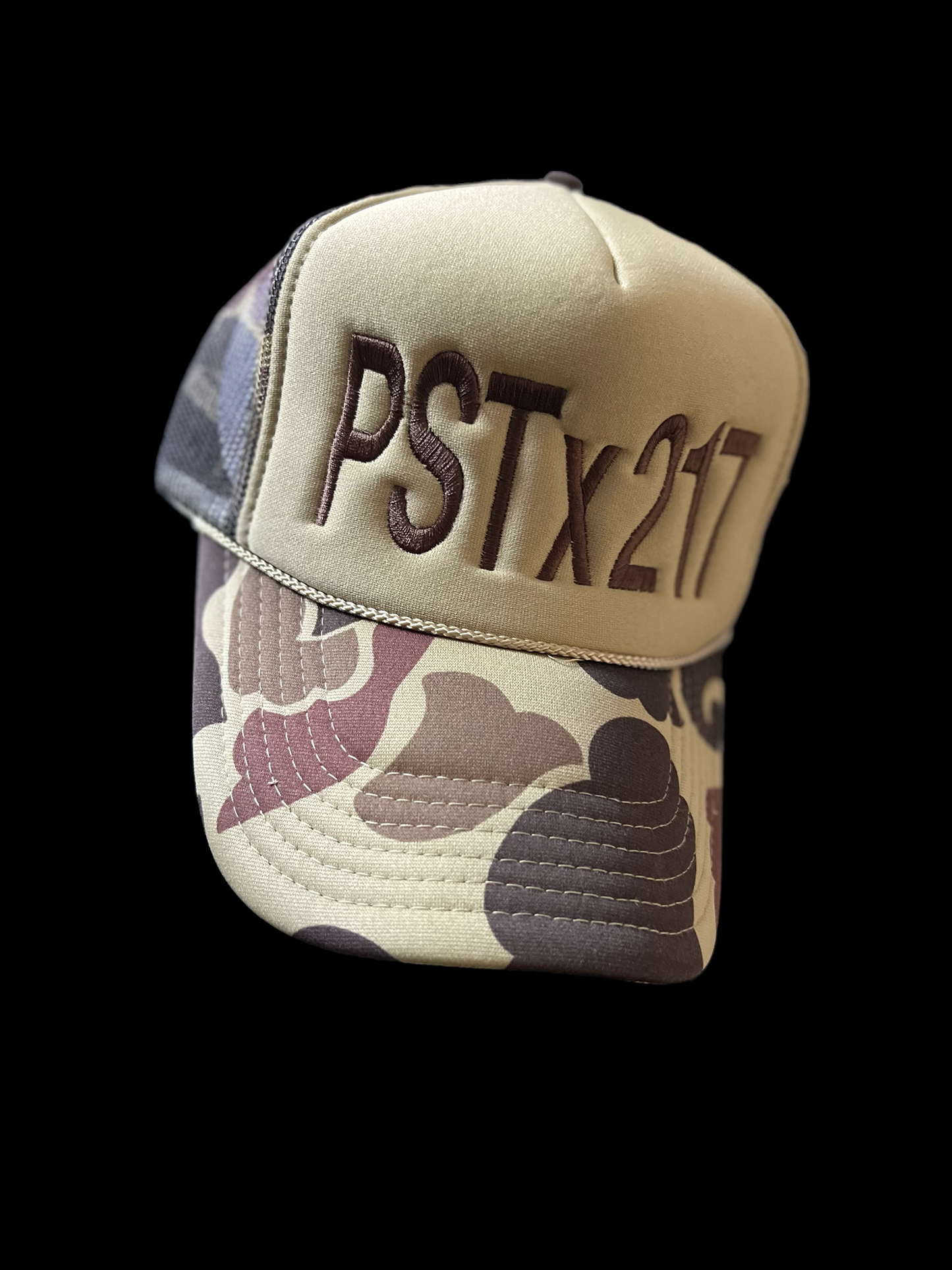 PST x Camo Trucker